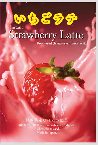 instant strawberry latte